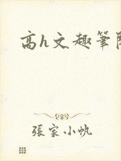 高h文趣笔阁封面