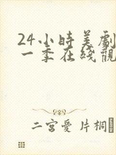 24小时美剧第一季在线观看