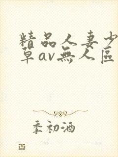 精品人妻少妇嫩草av无人区