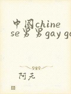 中国chinese男男gay gay网站