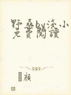 野桑by浅小说免费阅读封面