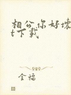 相公你好坏txt下载