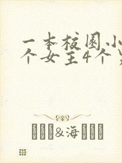一本校园小说4个女主4个男主封面