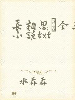 长相思·全三册小说txt