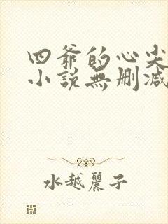 四爷的心尖宠妃小说无删减