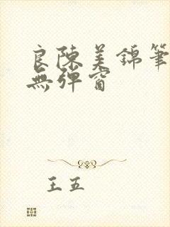 良陈美锦笔趣阁无弹窗