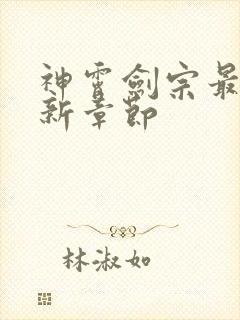 神霄剑宗最新更新章节封面