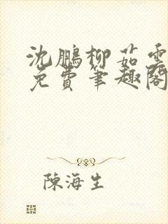 沈鹏柳茹云全文免费笔趣阁