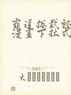 霸道总裁轻点爱漫画下拉式免费看