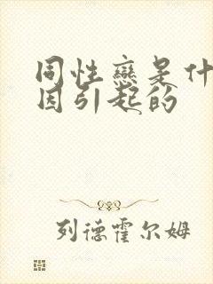 同性恋是什么原因引起的