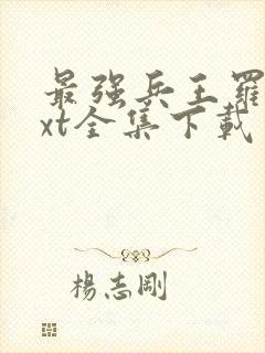 最强兵王罗铮txt全集下载