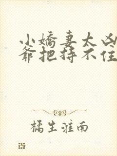 小娇妻太凶,陆爷把持不住了