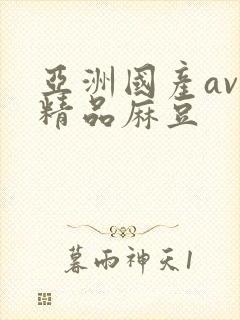 亚洲国产av色精品麻豆