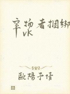 窒物者捆绑调教丨vk封面