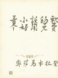 看小说的软件哪个好用免费