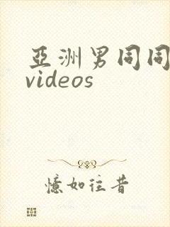 亚洲男同同性恋videos