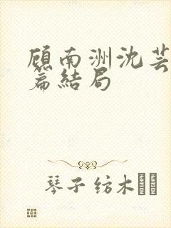 顾南洲沈芸番外篇结局