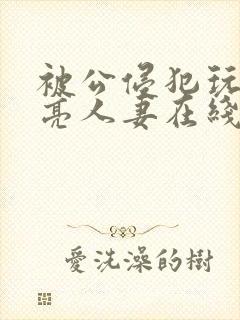 被公侵犯玩弄漂亮人妻在线