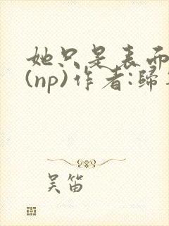 她只是表面清纯(np)作者:归零封面