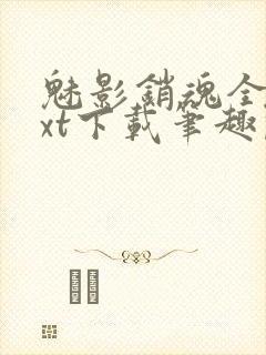 魅影销魂全文txt下载笔趣阁封面