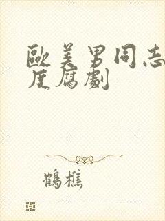 欧美男同志大尺度腐剧