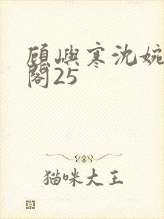 顾屿寒沈婉笔趣阁25