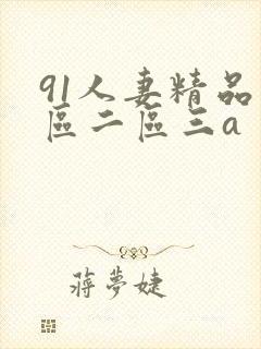 91人妻精品一区二区三a