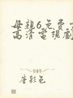 母亲6免费完整高清电视剧