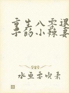 重生八零退伍汉子的小辣妻完本