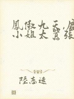 凤傲九天,废柴小姐太嚣张