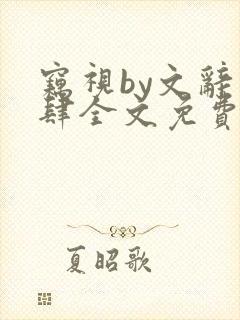 窃视by文辞恣肆全文免费阅读笔趣阁封面