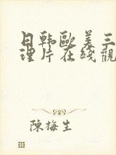 日韩欧美三级伦理片在线观看视频