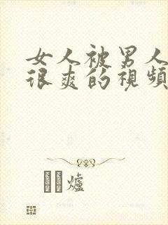 女人被男人操的很爽的视频