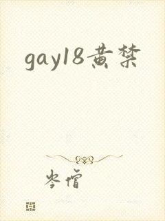 gay18黄禁