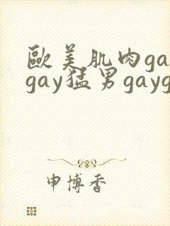 欧美肌肉gaygay猛男gaygay