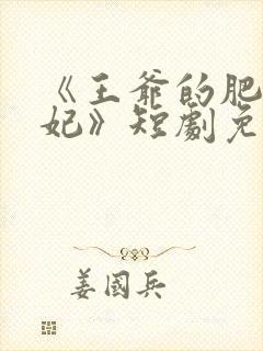 《王爷的肥婆王妃》短剧免费观看