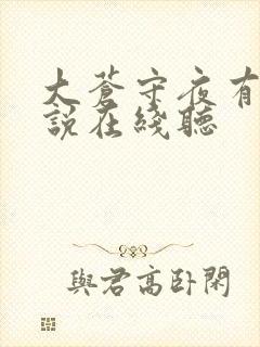 大苍守夜有声小说在线听