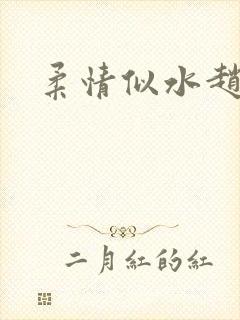 柔情似水赵雅儿