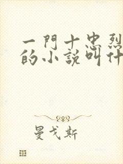 一门十忠烈叶凡的小说叫什么名字