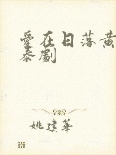 爱在日落黄昏时泰剧