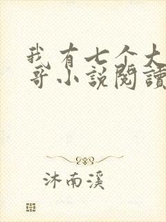 我有七个大佬哥哥小说阅读全部