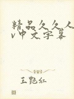 精品久久人妻av中文字幕