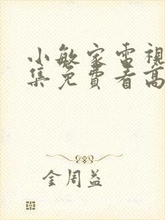 小敏家电视剧全集免费看高清封面