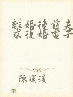 离婚后前夫哭着求复婚电子书阅读