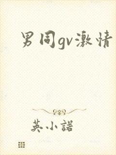 男同gv激情
