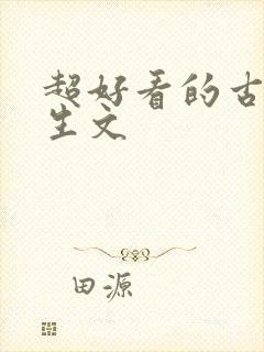 超好看的古言重生文