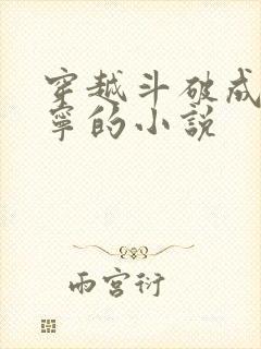 穿越斗破成为萧宁的小说
