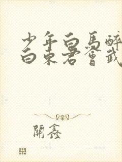 少年白马醉春风白东君会武功吗