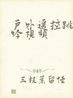 户外遥控跳蛋呻吟视频