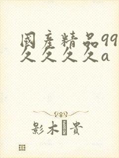 国产精品99久久久久久a